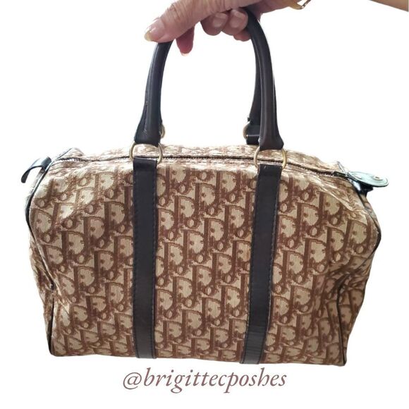 CHRISTIAN DIOR Boston Trotter Canvas 30 - Picture 1 of 17